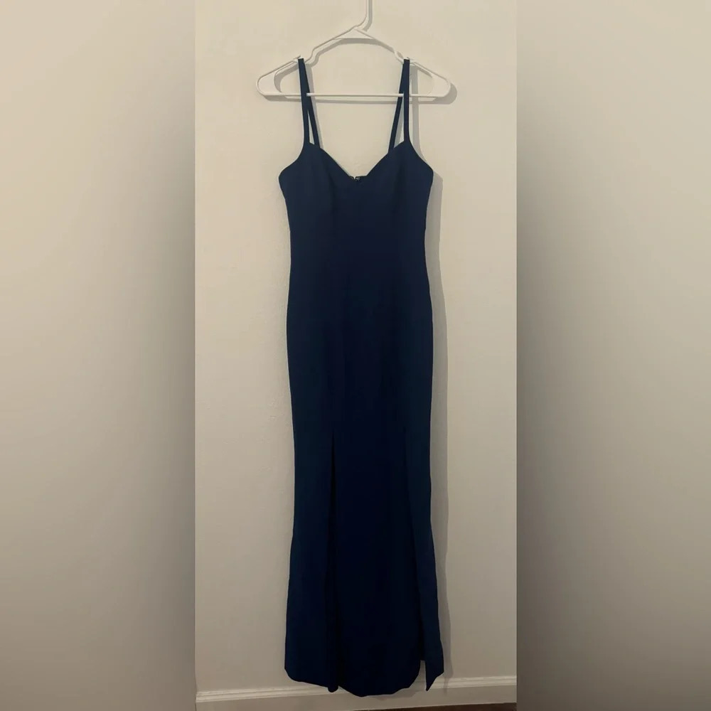 Likely Alameda Gown Double Front Slits Sweetheart Neck Evening Formal NWT 2